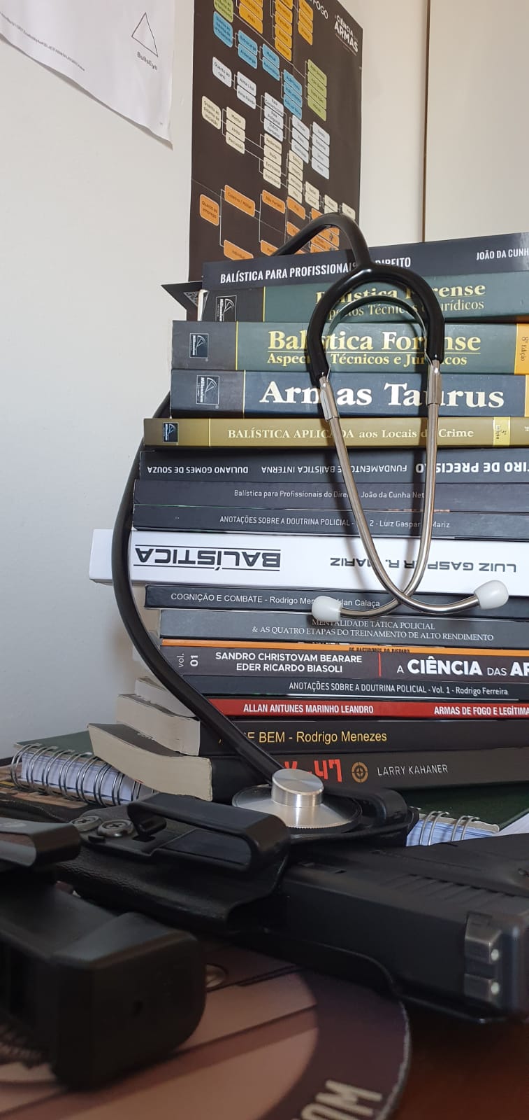 Bastidores Doctor Guns — rotina técnica 41