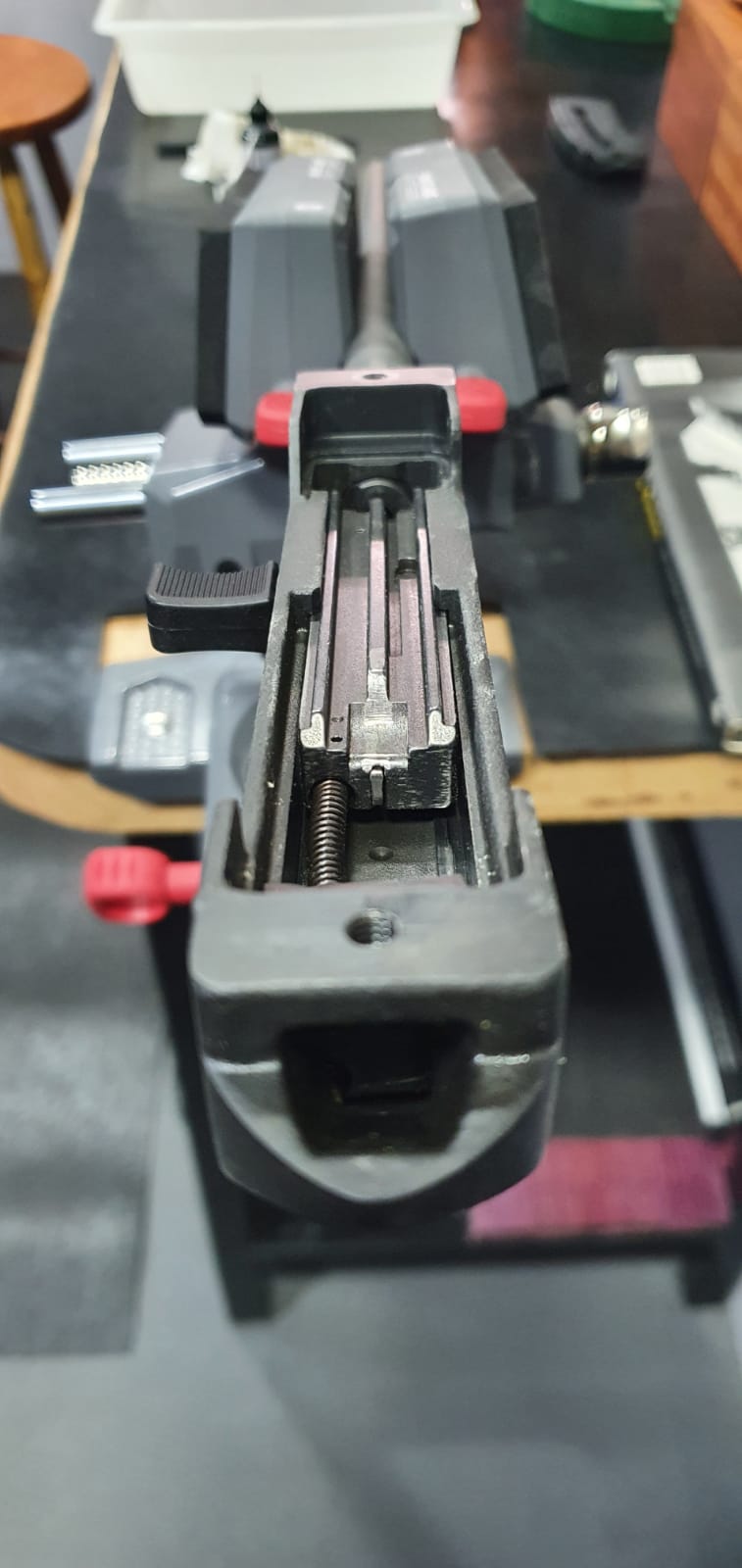 Bastidores Doctor Guns — rotina técnica 11