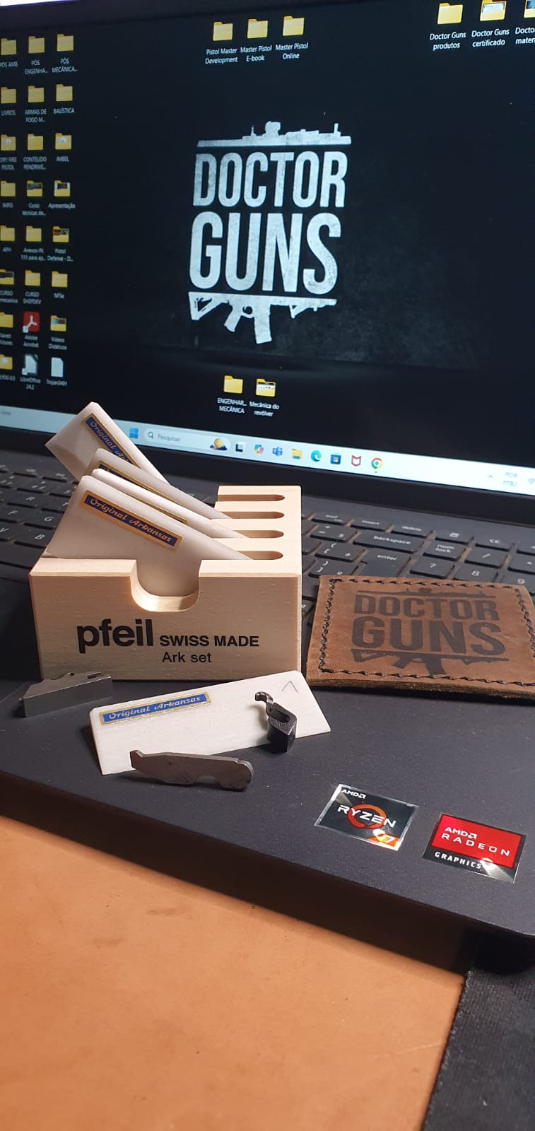 Bastidores Doctor Guns — rotina técnica 06