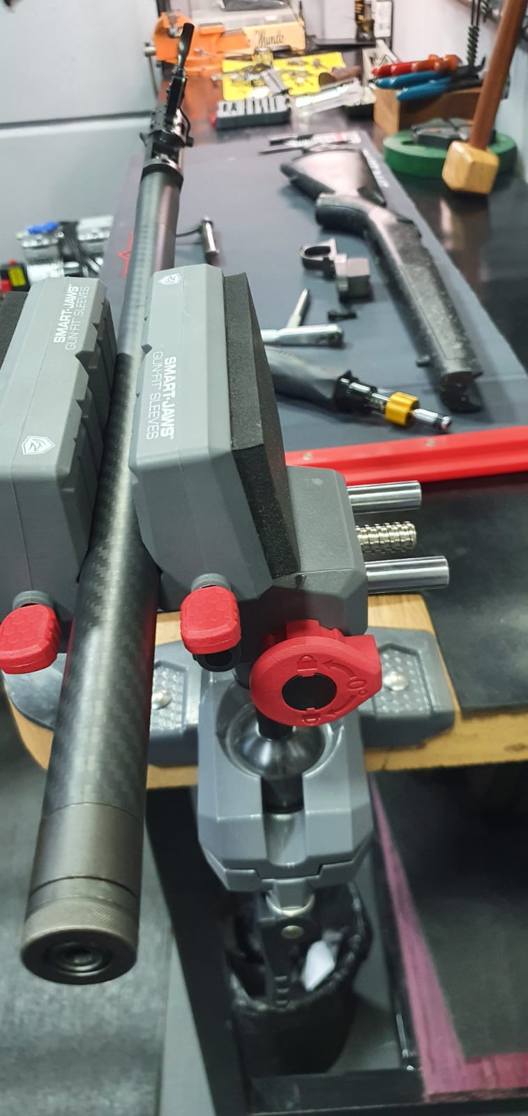 Bastidores Doctor Guns — rotina técnica 16